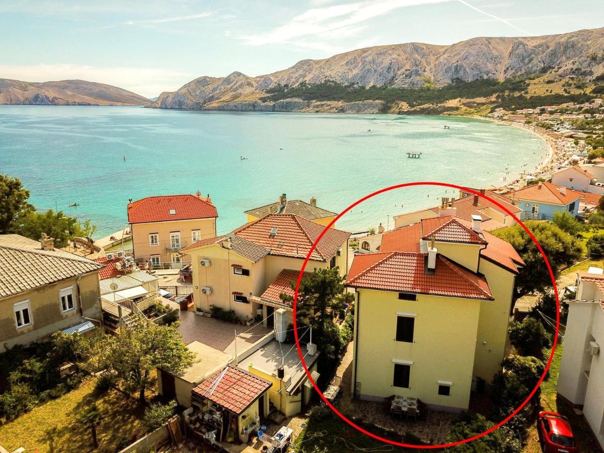Studio Apartments Cavrak With Terrace Baška Exteriör bild